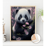 Maľovanie podľa čísel - Panda